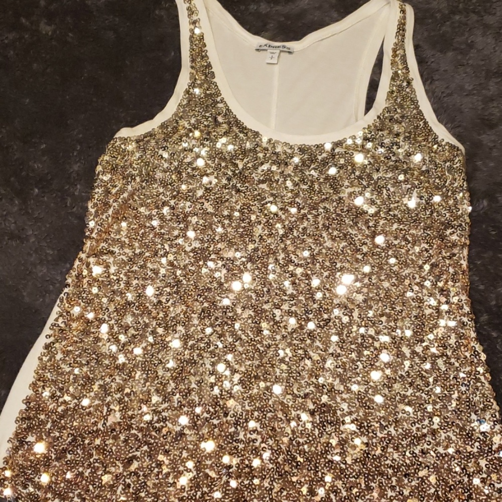 Express Gold Sequins